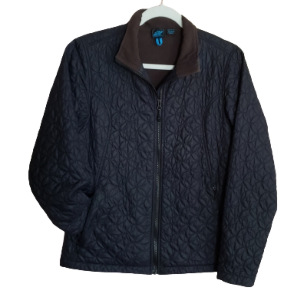 Eastern Mountain Sport Lightweight Thermal Coat Navy Blue Size Small
